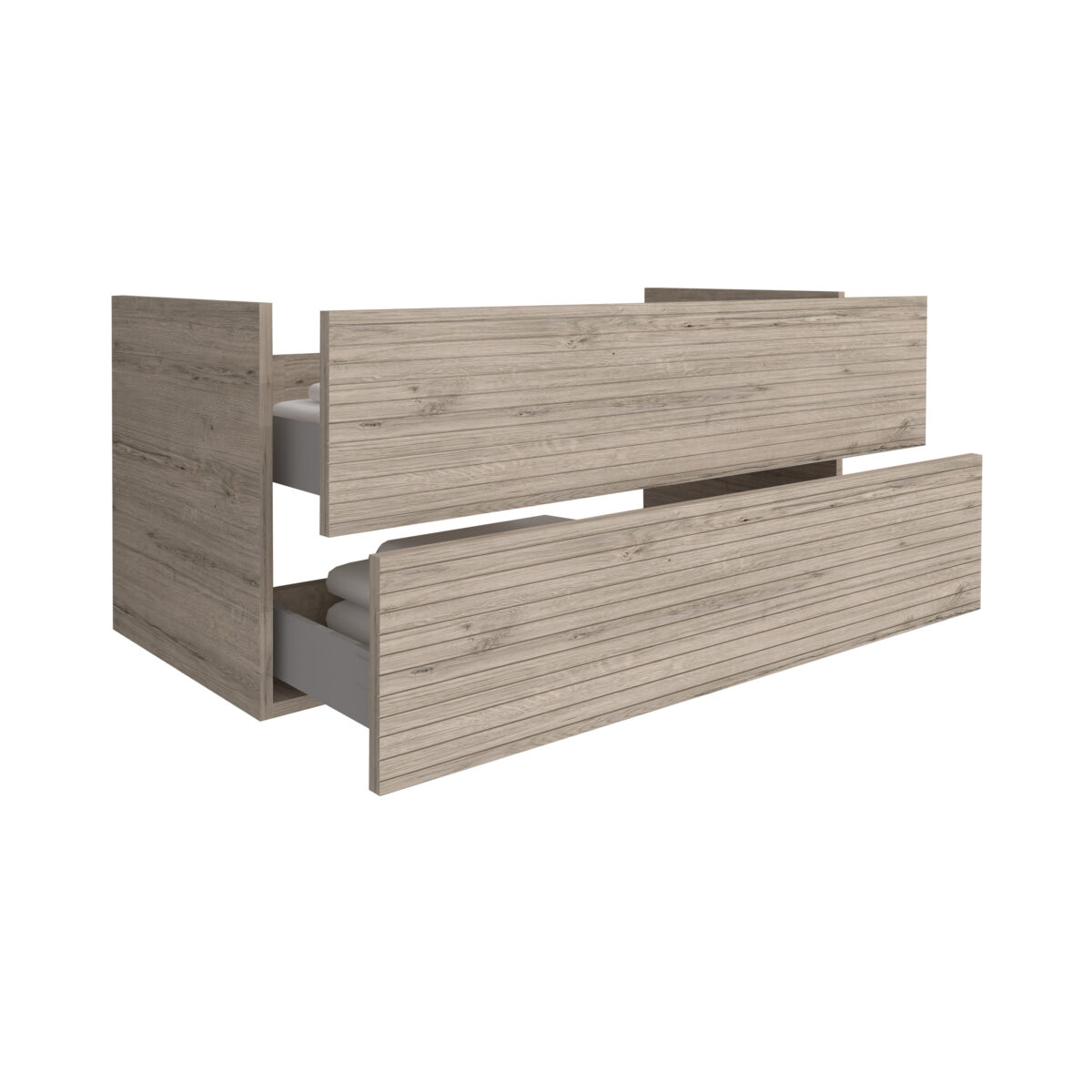 Elite Meuble Sous-Plan Avec Relief Horizontal (120cm) - Bois Clair – Image 2