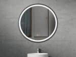 Erfu Mirror Led Anti Fog Φ80cm Black Frame - Image 2