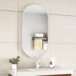 Erfu Mirror Led Anti Fog W50xh100cm Stainless Steel - Image 2