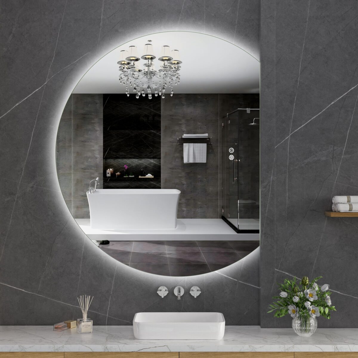 Erfu Mirror Led Anti Fog W120xh100cm - Image 4