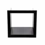 ALONI INSERT POUR PORTE-ROULEAU DE RÉSERVE – ENCASTRÉ – NOIR MAT