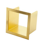 ALONI INSERT POUR PORTE-ROULEAU DE RÉSERVE – ENCASTRÉ – OR BROSSÉ - Image 2