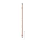 Belrad Rod Sèche-Serviettes - Electric - Single - 60w - Ø2,5cm - 150x6,3x12,7 Cm - Cuivre Brossé