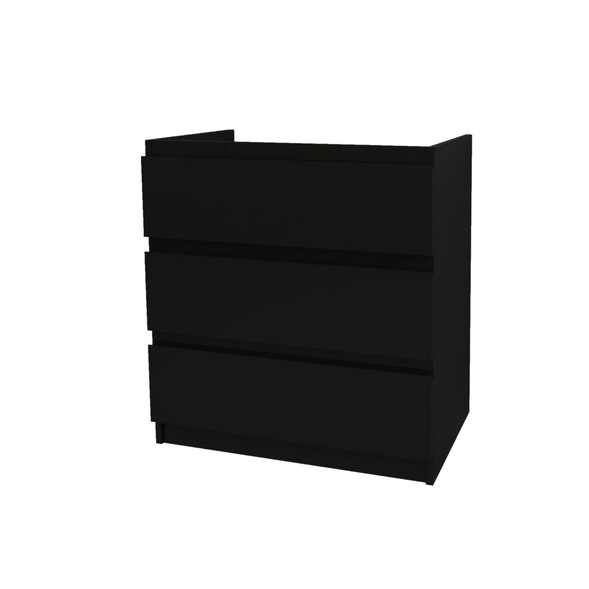 JUPITER MEUBLE SOUS-PLAN (80CM) - NOIR - Image 2