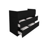 JUPITER MEUBLE SOUS-PLAN (120CM) - NOIR - Image 3