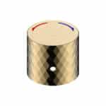 ALONI FLOW BOUTON-POUSSOIR MITIGEUR APPARENT - OR BRILLANT