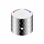 ALONI FLOW BOUTON-POUSSOIR MITIGEUR APPARENT - CHROME