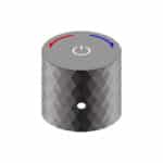 ALONI FLOW BOUTON-POUSSOIR MITIGEUR APPARENT - GUNMETAL