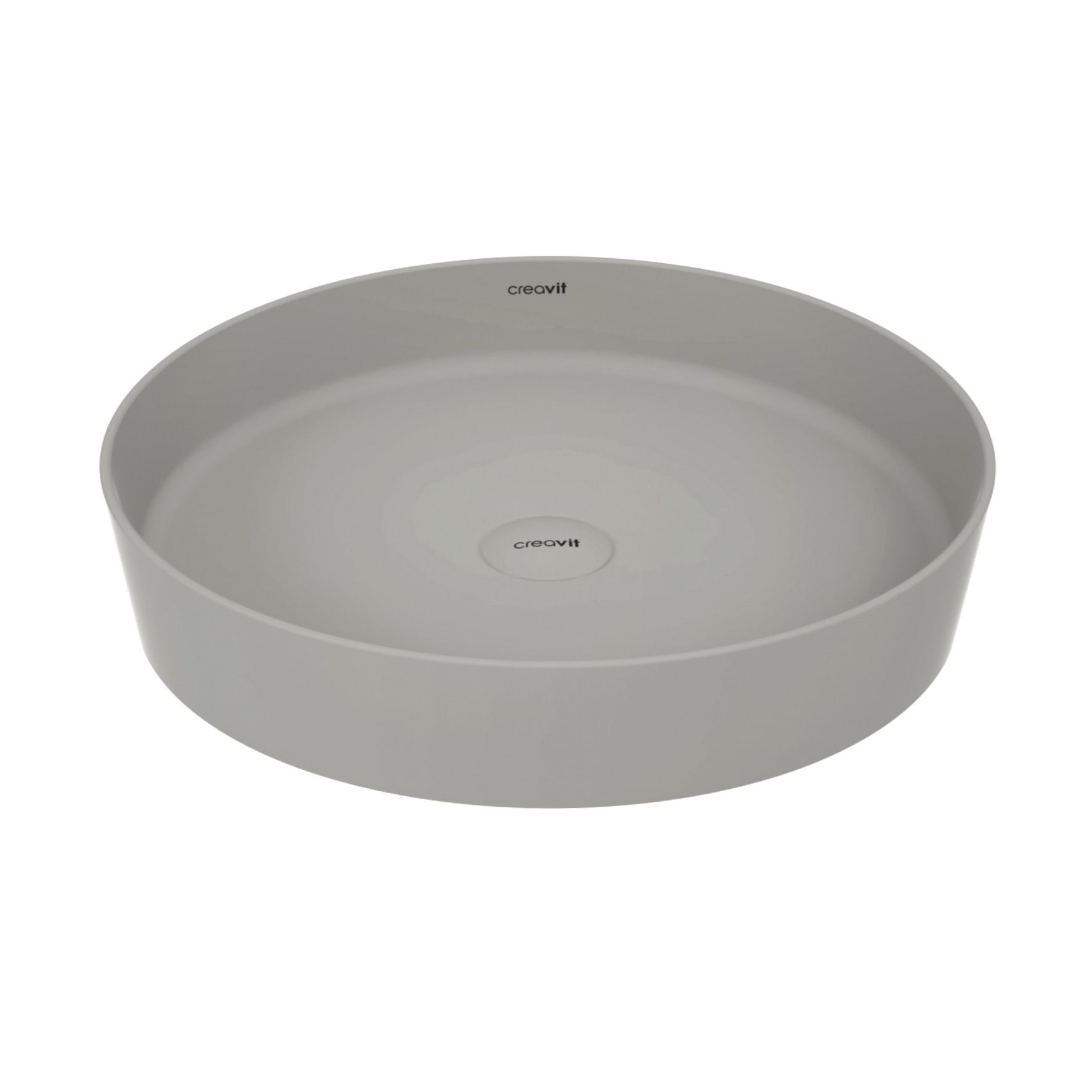Lavabo À Comptoir Creavit Loop (45cm) - Gris Froid