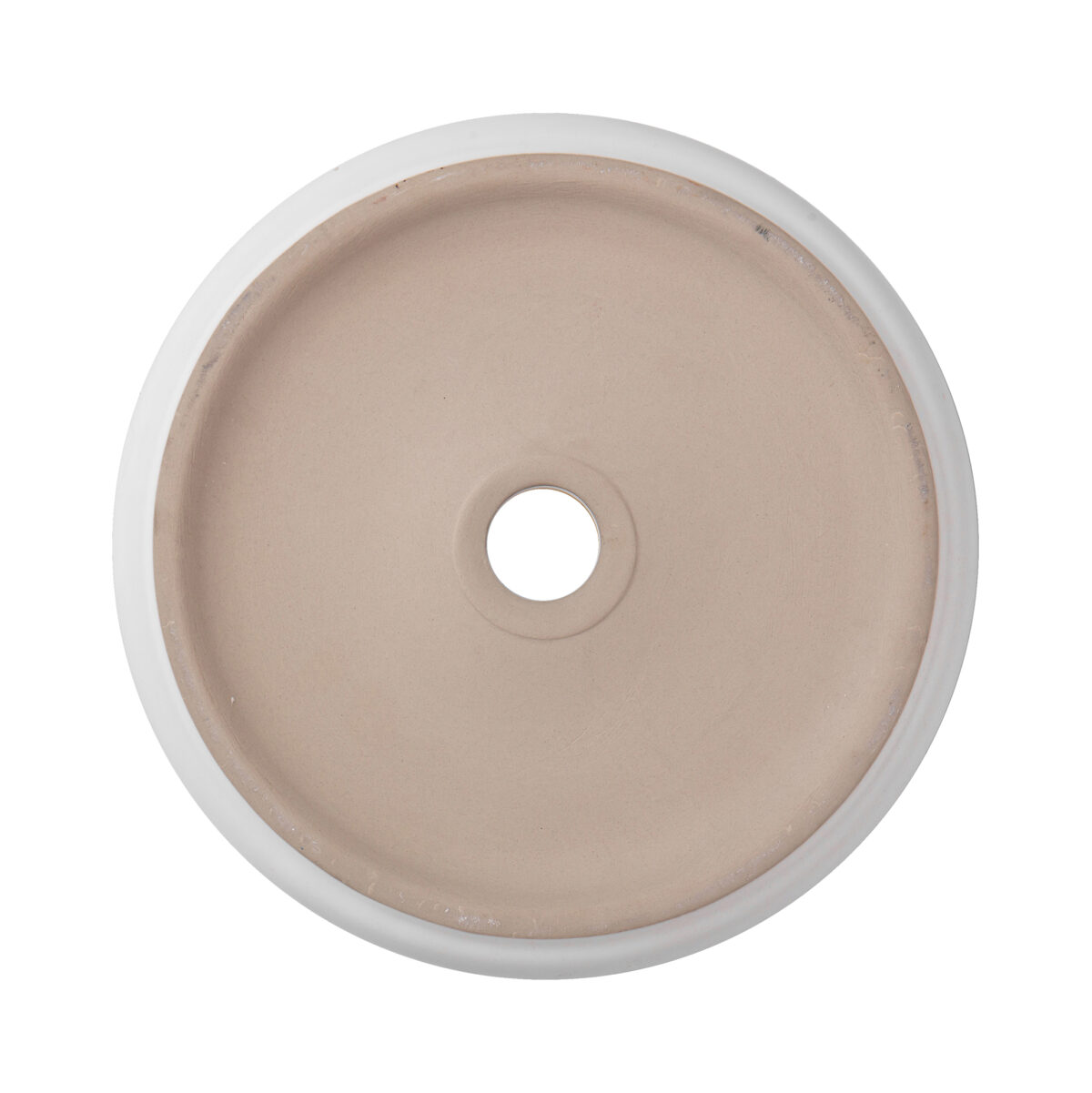 Aloni Fira Waskom - Opbouw - Zonder Overloop - Zonder Kraangat - Met Click Waste - Keramiek - 36x12,5x36 Cm - Mat Wit - Afbeelding 6