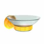 CREAVIT ROYALE PORTE-SAVON - JAUNE