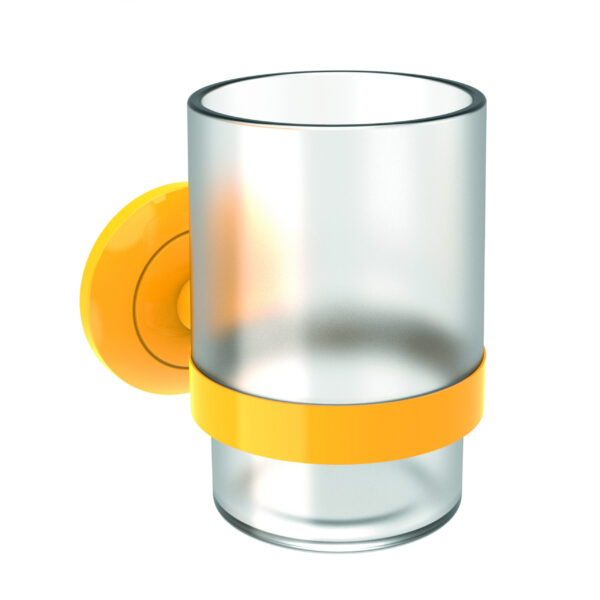 Creavit Royale Tandenborstelhouder - Geel