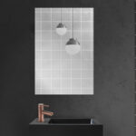 ALONI MIKARO MIROIR DE TOILETTE - AVEC CADRE - 40X60X1,9 CM - NOYER - Image 2