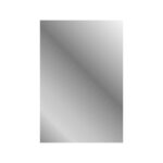 ALONI MKADO MIROIR DE TOILETTE - AVEC CADRE - 40X60X1,9 CM - MARBRE BLANC