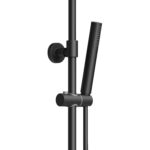 Aloni Optima Rondo Set De Douche À Jets De Pluie – Thermostatique – Montage Apparent – Belgaqua – Noir Mat – Image 3