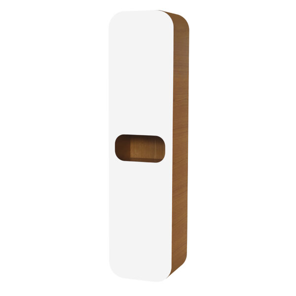 Creavit 'Pion' Kolomkast (40x160x32cm) - Wit Eik