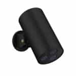 UNIFORMA DOUCHE DE TÊTE CYLINDRE – 1 JET – MONTAGE MURALE – 8X15 CM – NOIR MAT (PVD)