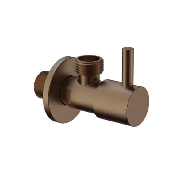 Uniforma Angle Valve – 1/2" X 3/8" – Brown Bronze (Pvd)