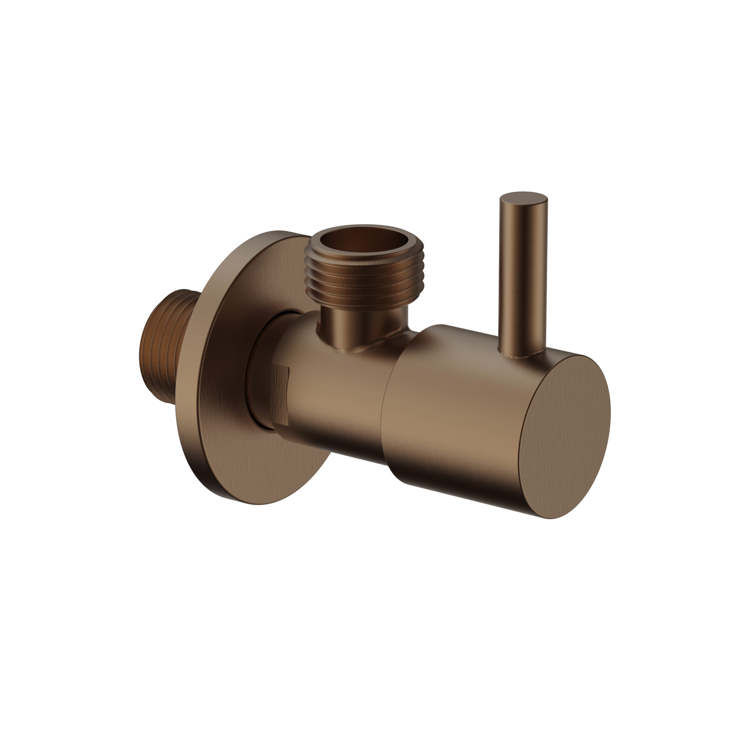 PRM1338-BB-8.jpg Uniforma Angle Valve – 1/2" X 3/8" – Brown Bronze (Pvd) – Image 1