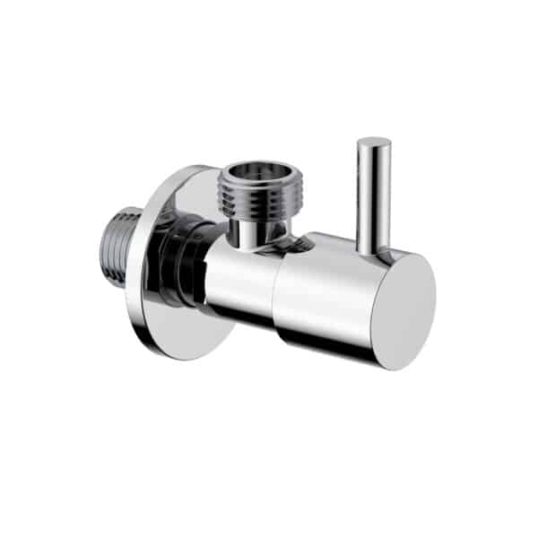 Uniforma Angle Valve – 1/2" X 3/8" – Chrome