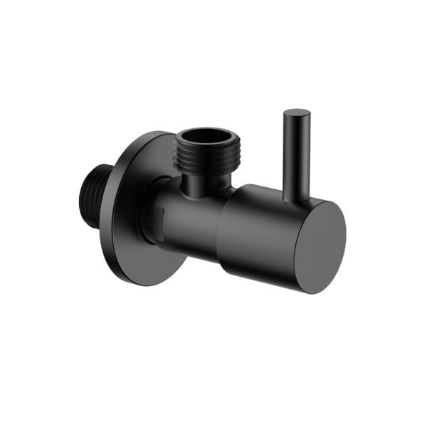 Uniforma Angle Valve – 1/2" X 3/8" – Noir Mat (Pvd)