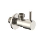 Uniforma Angle Valve – 1/2" X 3/8" – Brushed Rvs