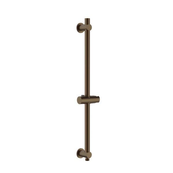 UNIFORMA BARRE DE DOUCHE - AVEC ARIVÉE D'EAU - 69 CM - BRUN BRONZÉ (PVD)