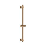 Uniforma Barre De Douche - Avec Arivée D'eau - 69 Cm - Brun Bronzé (Pvd)
