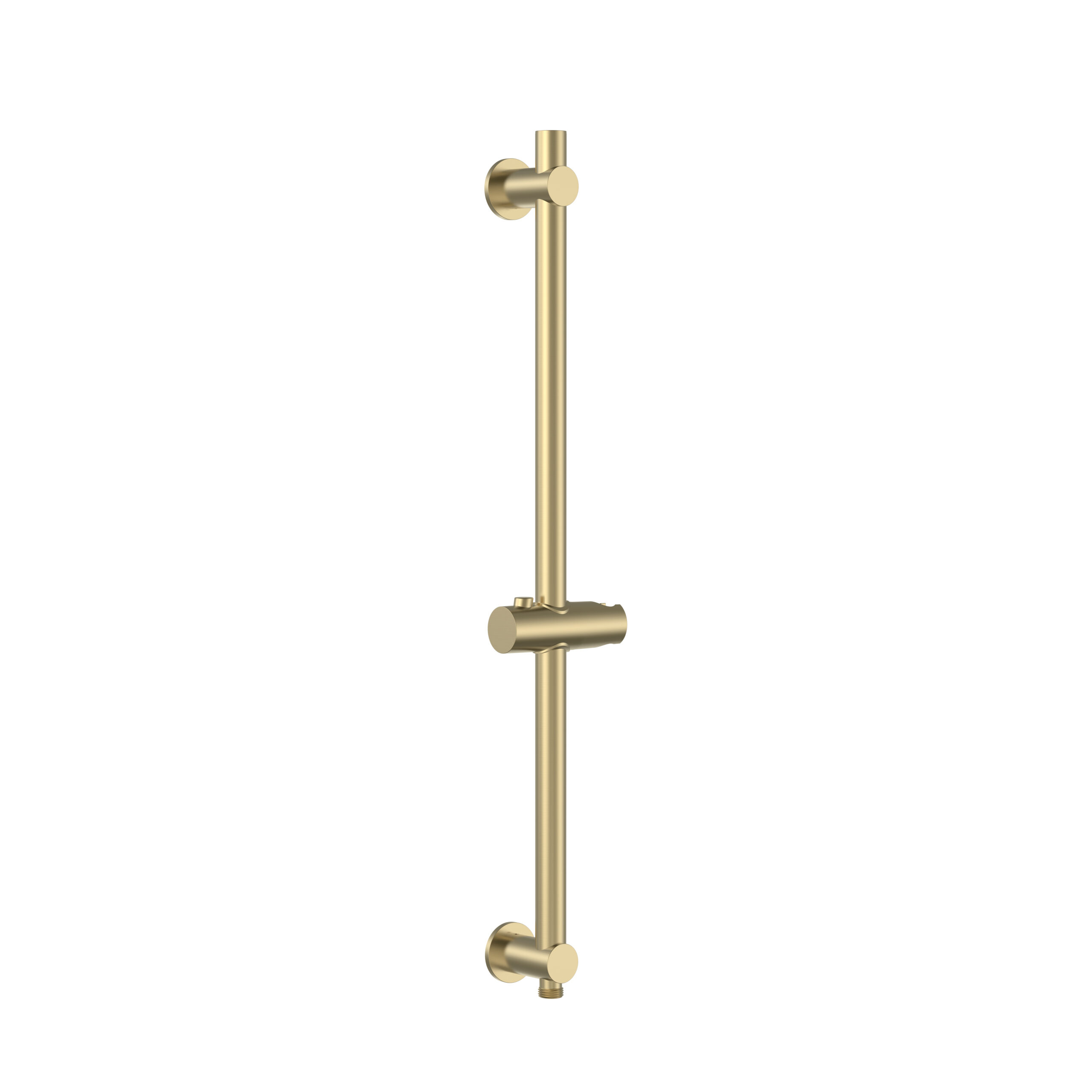 PRM3305-BG-3.jpg UNIFORMA BARRE DE DOUCHE - AVEC ARIVÉE D'EAU - 69 CM - OR BROSSÉ (PVD) - Image 1
