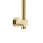 Barre Coulissante De Douche Uniforma - Avec Raccordement D'eau - 69 Cm - Or Brossé (Pvd) – Image 2