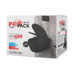 ALONI PRO WC SUSPENDU – SANS BRIDE – AVEC ABATTANT – DUROPLAST – SOFT CLOSE – QUICK RELEASE – COMPACT 49 CM - 36X32X49 CM – NOIR MAT