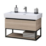 ALONI SHARP MEUBLE SOUS-PLAN (80CM) - NOISETTE