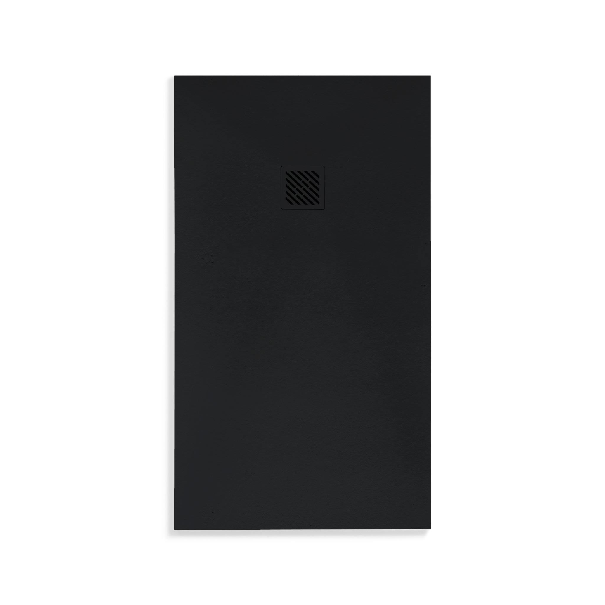 SL812Z-6-1.jpg Aloni Madison Shower Tray - Composite - 90x90x3cm - Matt Black - Afbeelding 1