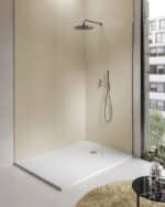 Aloni Madison Shower Tray - Composite - 100x100x3cm - Matt White - Afbeelding 4