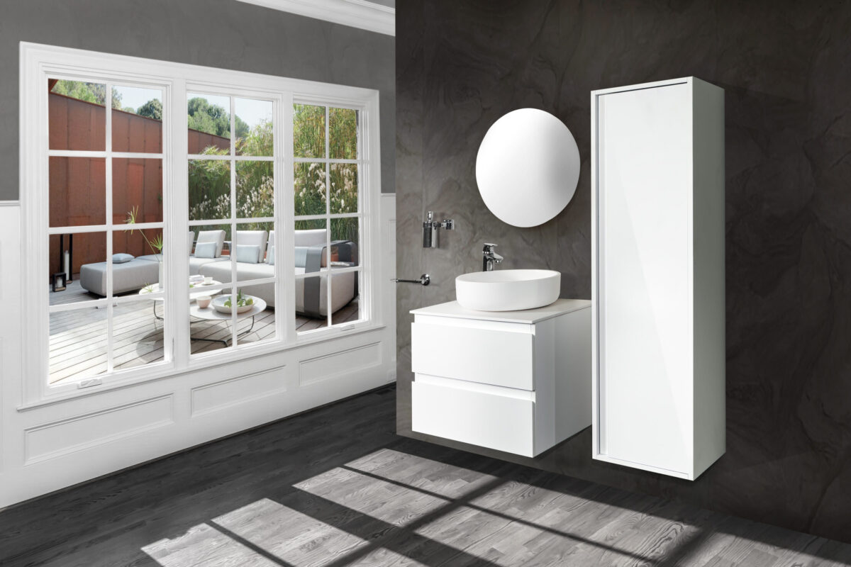 Aloni Sally Meuble Sous-Plan (80cm) - Blanc Mat – Image 2