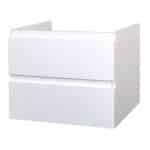 ALONI SALLY MEUBLE SOUS-PLAN (60CM) - BLANC BRILLANT