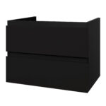 Armoire Colonne Aloni Sally (135cm) - Noir Mat – Image 2