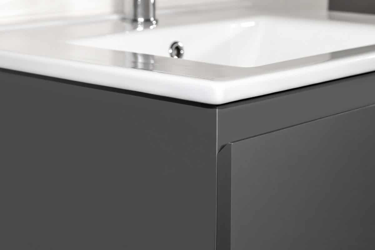 ALONI SALLY MEUBLE SOUS-PLAN (100CM) - GRIS BRILLANT - Image 4