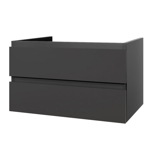 Aloni Sally Onderkast (100cm) - Grijs Glossy