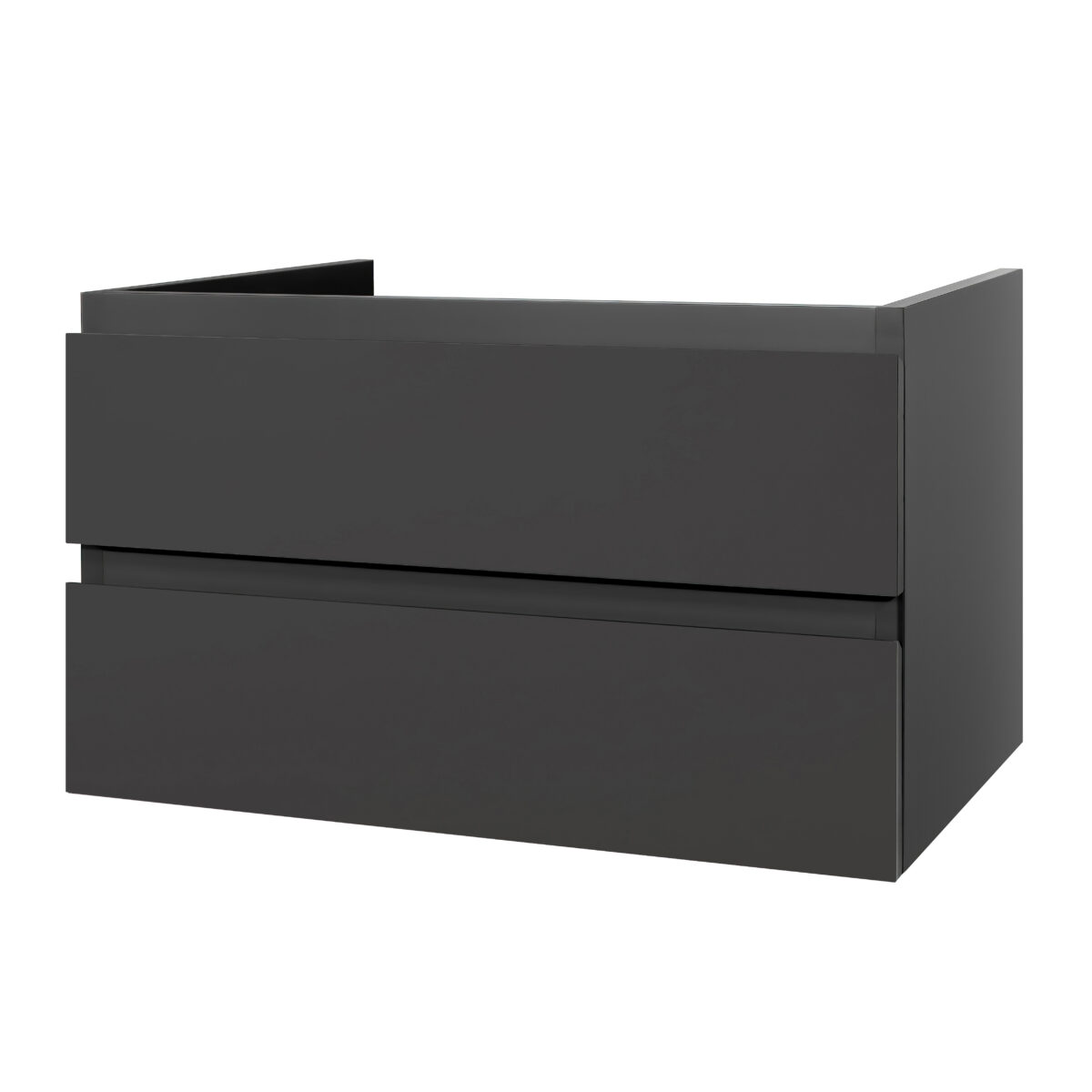 SLY100.03A-5.jpg Aloni Sally Meuble Sous-Plan (100cm) - Gris Brillant – Image 1
