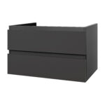 Aloni Sally Spiegelkast, 3 Deuren (100x70cm) - Kleur Aluminium - Afbeelding 10