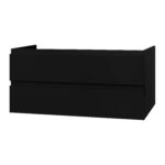ALONI SALLY MEUBLE SOUS-PLAN (120CM) - NOIR MAT