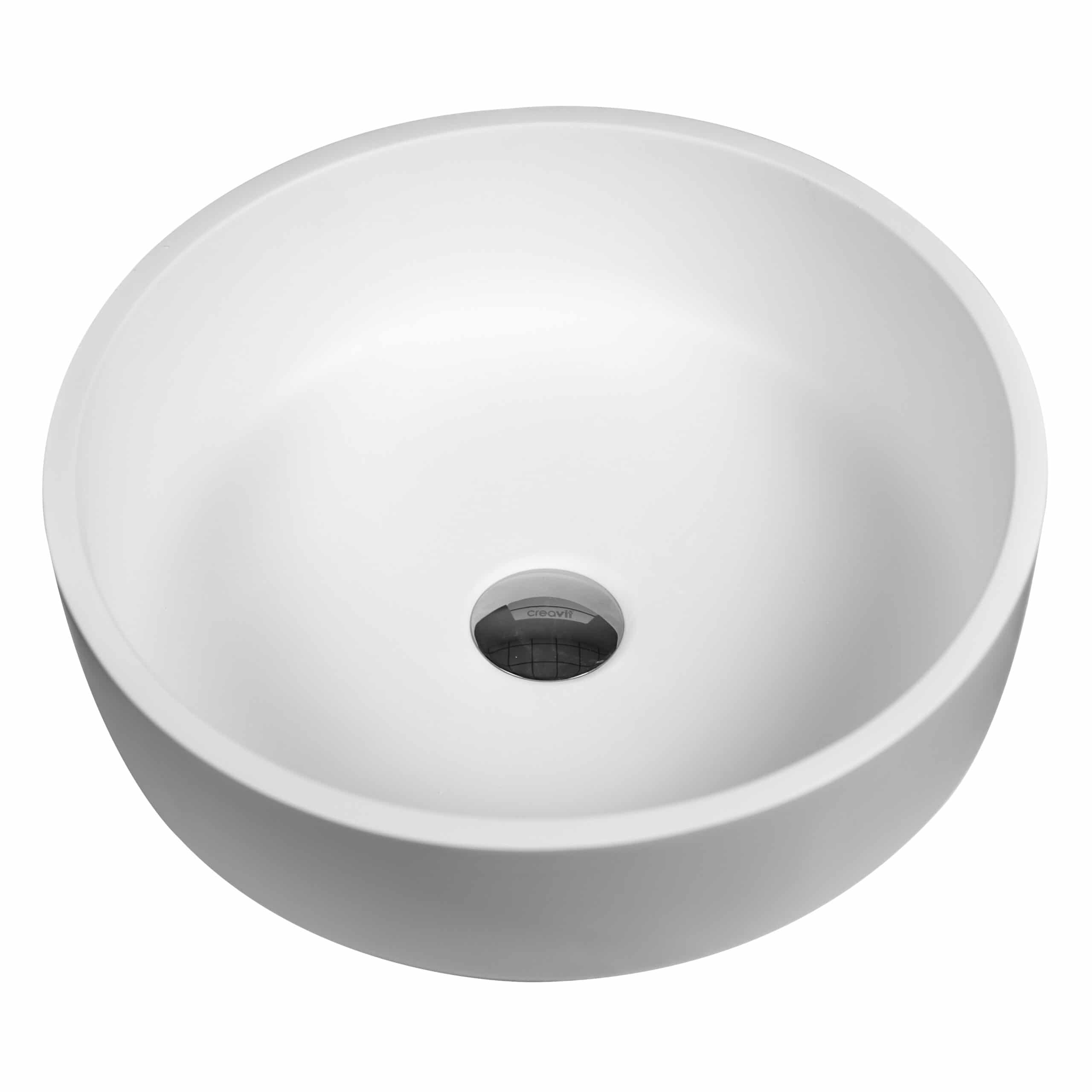 SUN-1-scaled-12.jpg VERONI SUN SOLID SURFACE LAVABO 40CMX40CMX13CM - Image 1