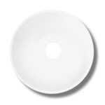 ALONI HIRA SOLID SURFACE VASQUE À POSER (21CM) - BLANC - Image 2