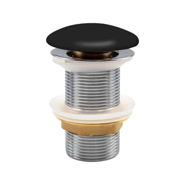 ALONI BONDE LAVABO PUSH-UP TROP PLEIN CERAMIQUE NOIR 5/4