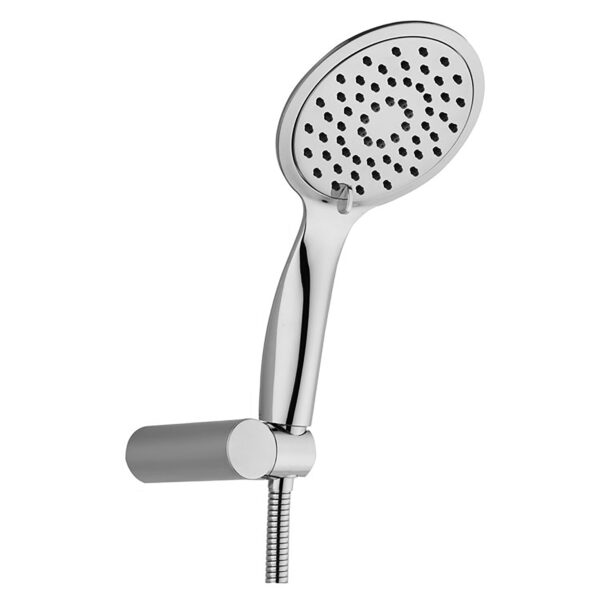 Aloni Slim Ensemble Douchettecomplet Avec Support Et Flexible De Douche - Chrome
