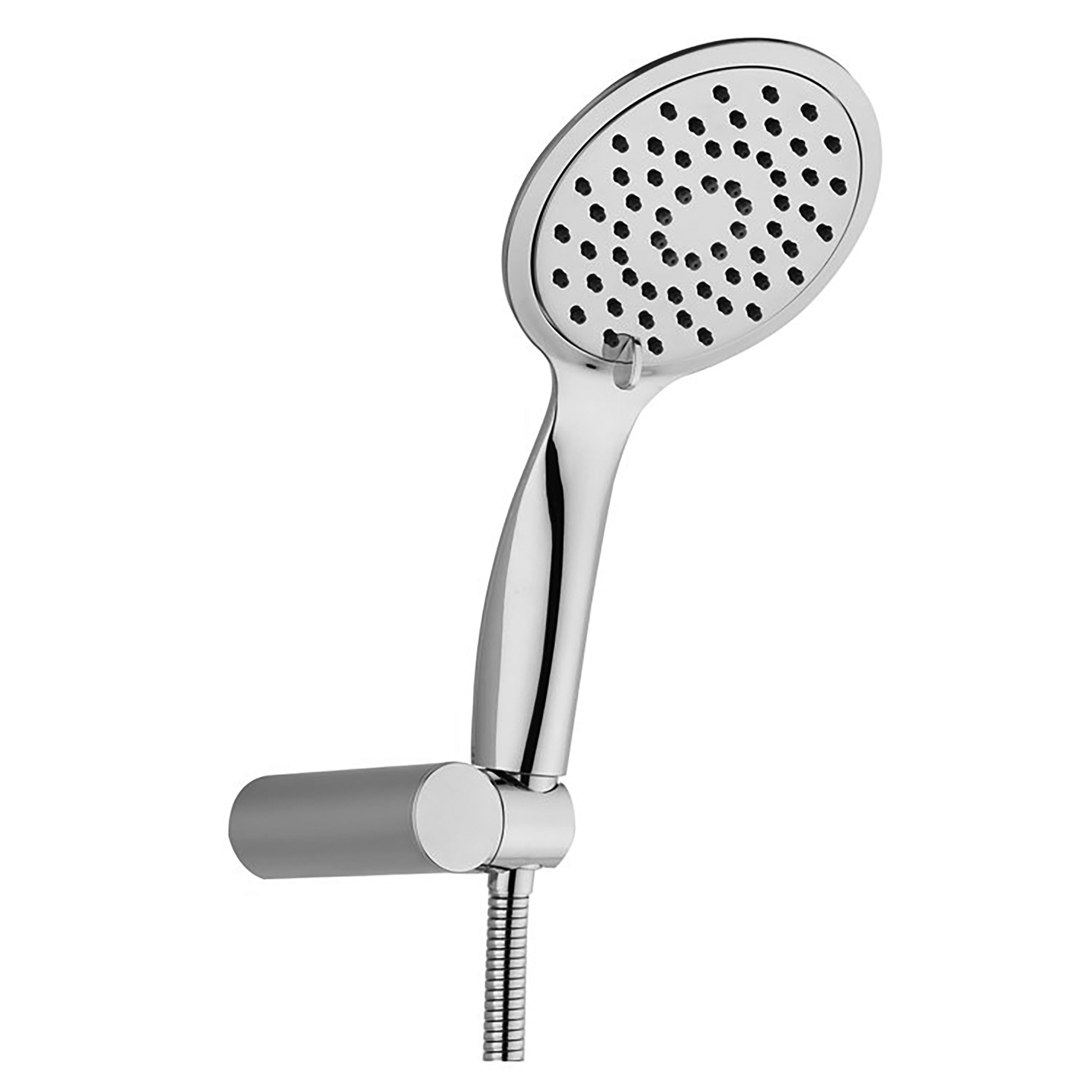 TM52020-1-1.jpg ALONI SLIM ENSEMBLE DOUCHETTECOMPLET AVEC SUPPORT ET FLEXIBLE DE DOUCHE - CHROME - Image 1
