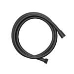 Aloni Aquaflex Flexible De Douche - Anti-Torsion - Synthétique - 150 Cm - Noir Mat
