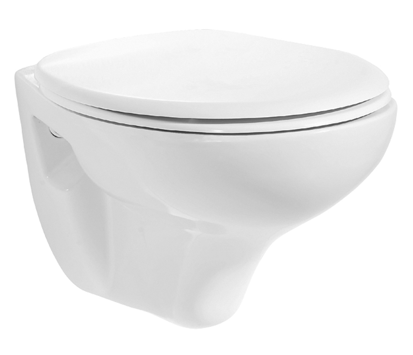 TP320-00CB00E-0000.jpg Wandtoilet Wit Met Sproeier (Bidet) - Afbeelding 1