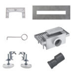 Aloni Caniveau De Douche En Inox (80cm) - Afbeelding 3